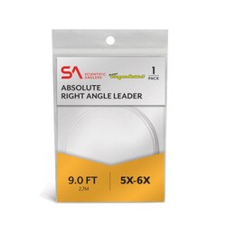 Scientific Anglers Absolute Right Angle Nymph Leader 12' 1 Pack